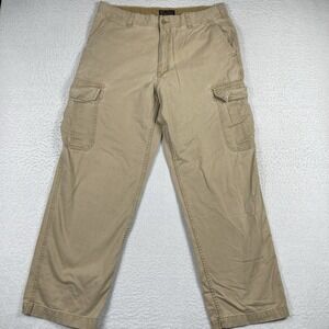 Old Navy Cargo Pants Mens 36x34 (Actual 36x32) Casual Utility Y2K Vintage Hiking